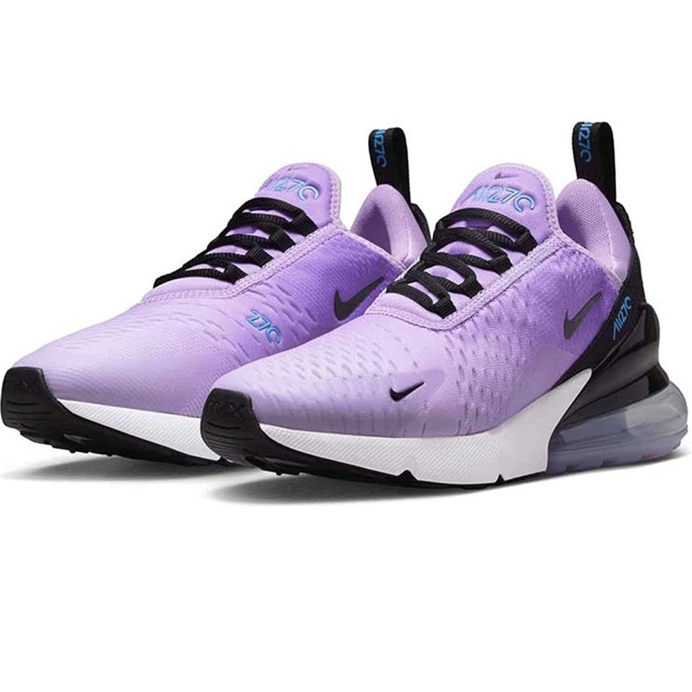 Nike women’s air max 270 lilac and black NIB 9.5